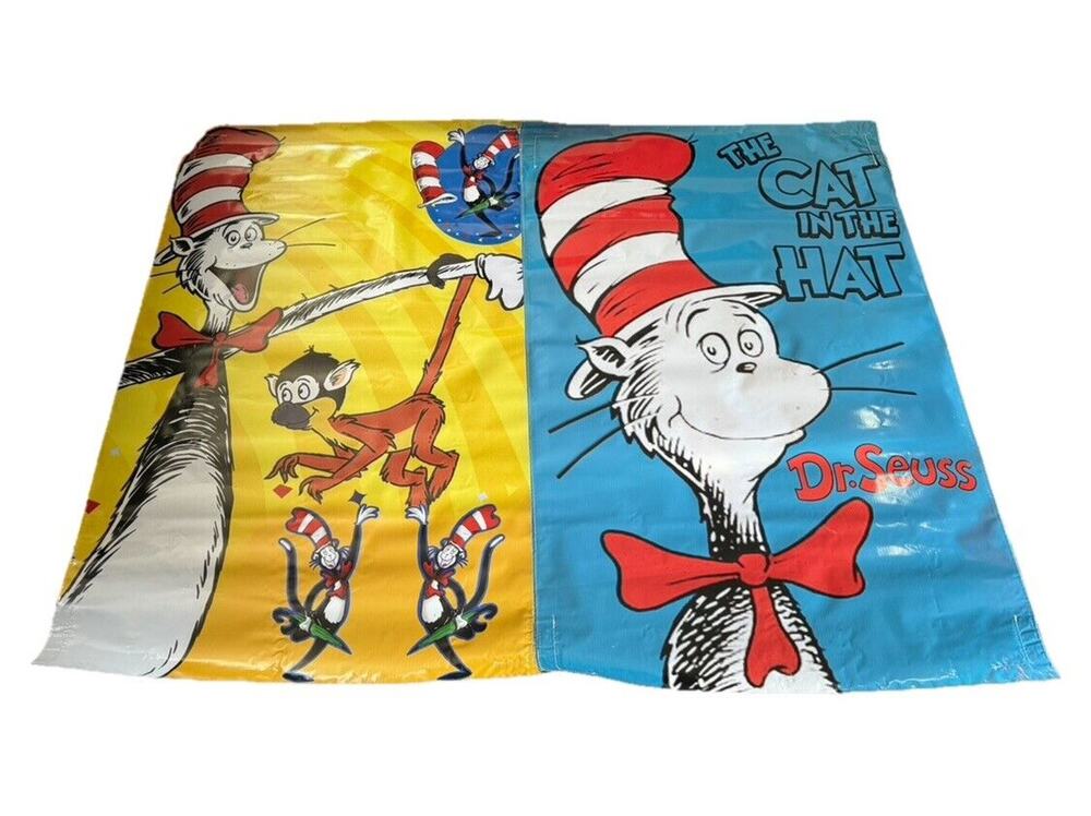 The Cat In The Hat Party Banners Characters For Jumper Bounce House Lot Of 2